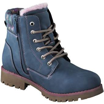 Puccetti Schnür Boots in blau