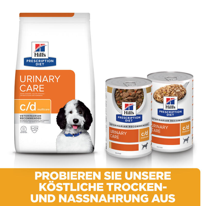 Hill's Urinary Hill's Prescription Diet c/d Multicare Canine Ragout mit Huhn und zugefügtem Gemüse 12x354g