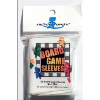 Dragon Shield Sleeves Board Game Mini transparent 41x63mm (100 Stk.)