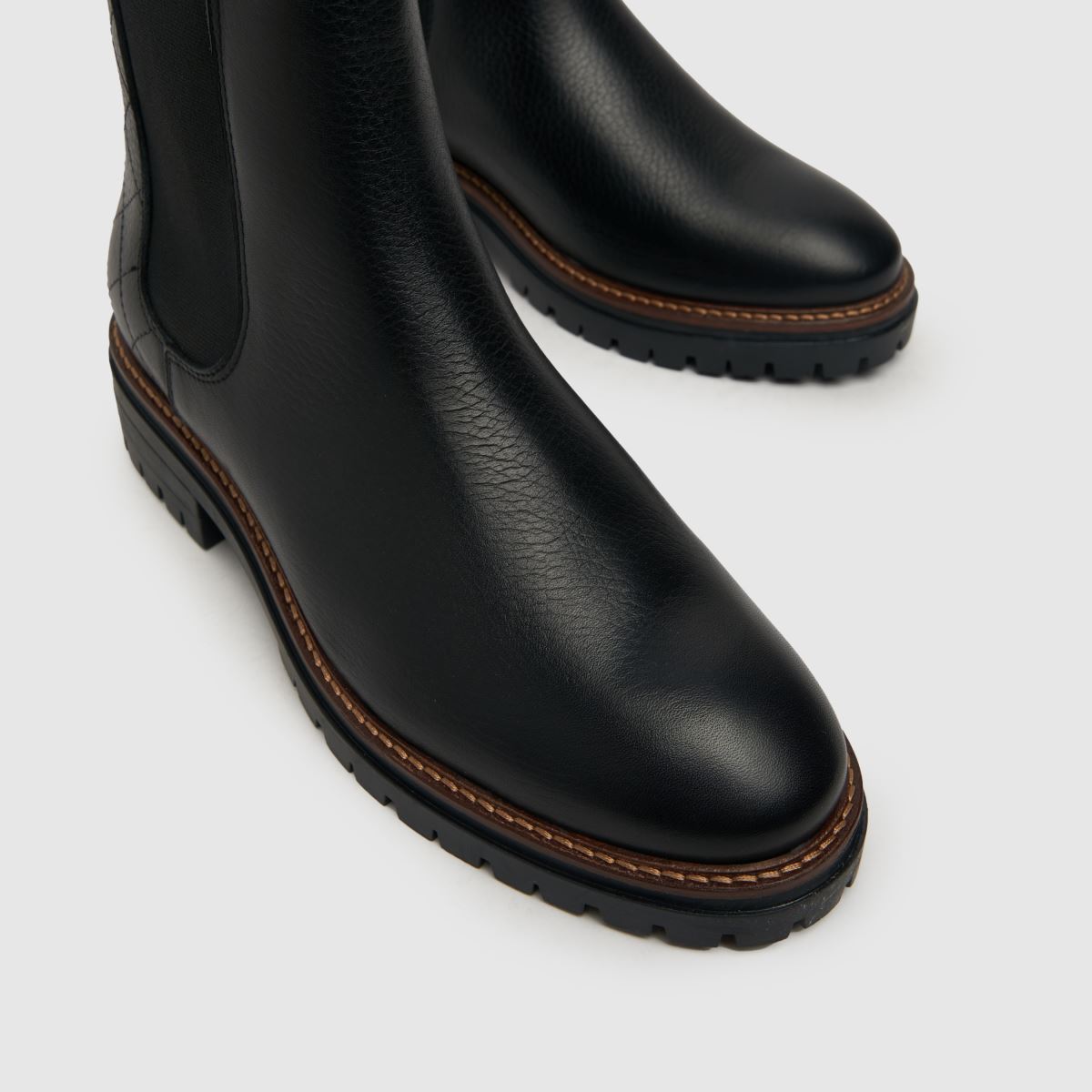 Barbour – Evie – Svarta chelsea-stövlar