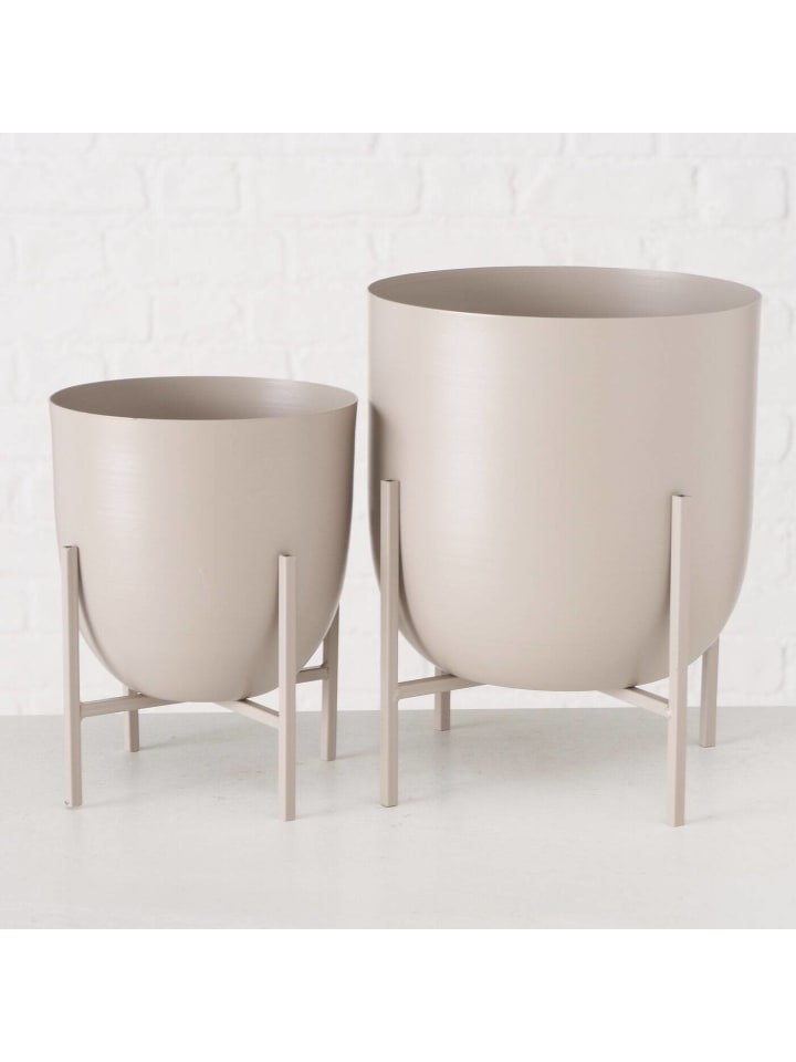Boltze Blumentopf in beige günstig kaufen onesize