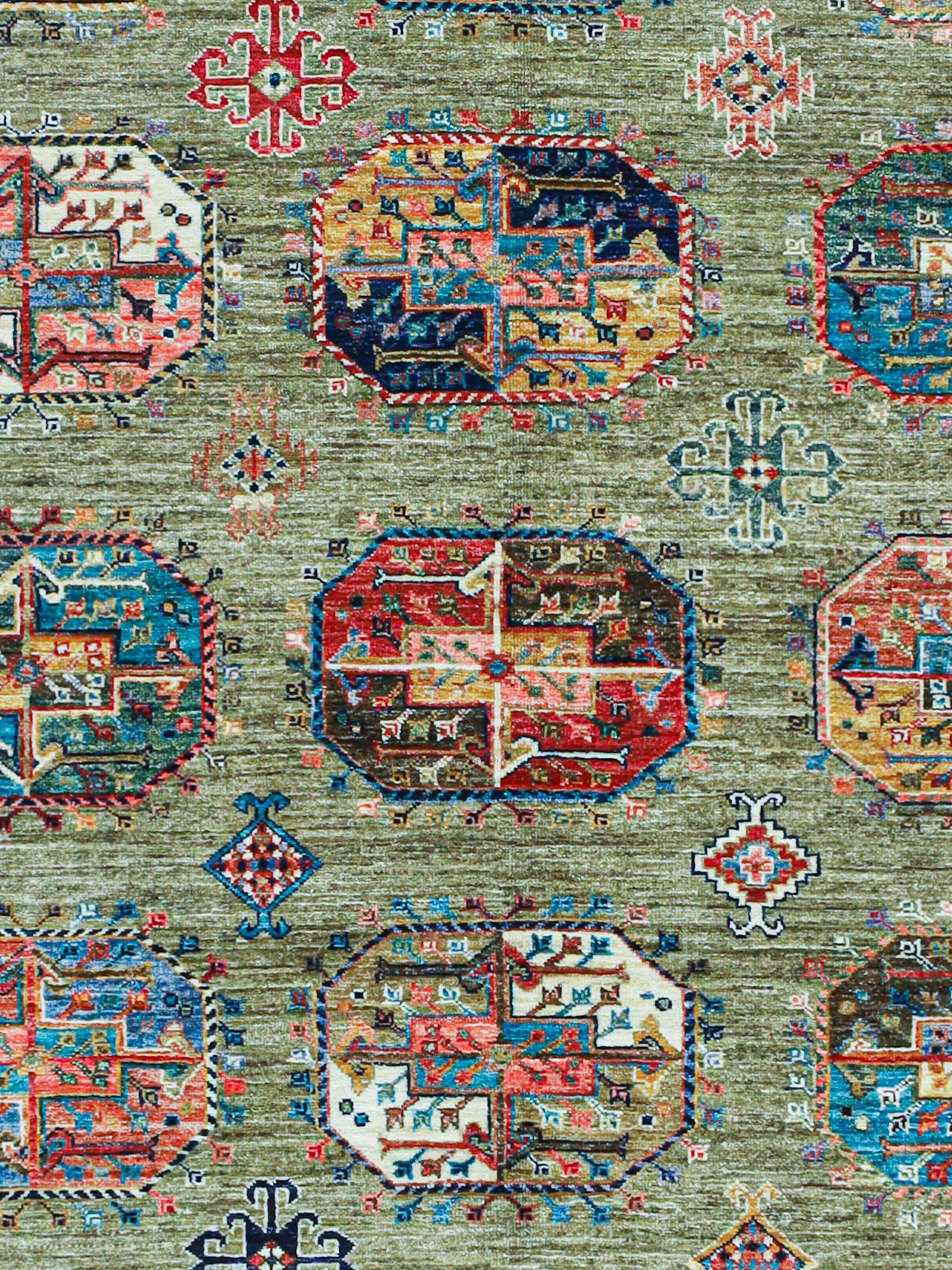 Buchara Ghazni ca. 153 x 198 cm, Unikat / Einzelstück