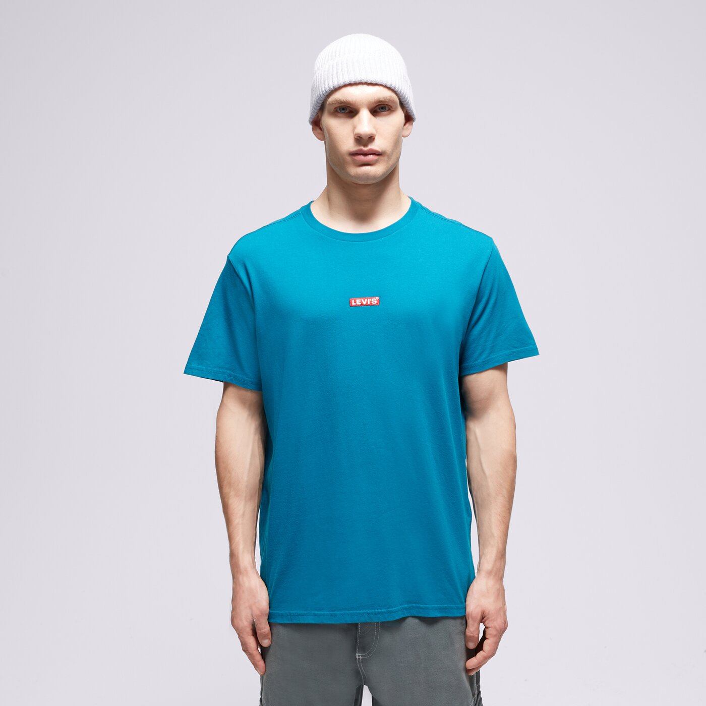 LEVI'S T-SHIRT SS RELAXED BABY TAB Blau