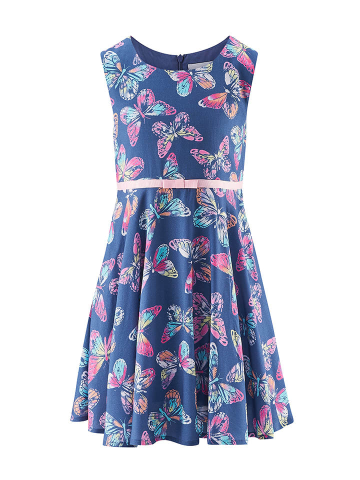 happy girls by Eisend Kleid in Blau/ Rosa/ Weiß günstig kaufen