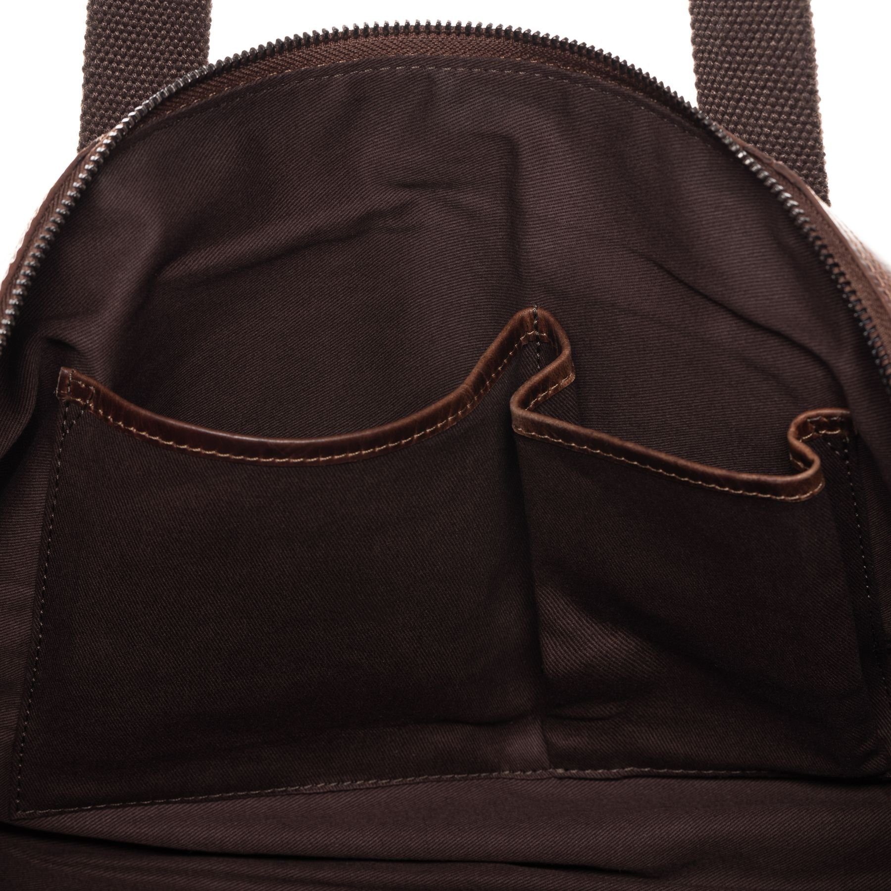 FEYNSINN Reisetasche Leder Weekender Unisex FINLAY, Echtleder Reisegepäck für Damen & Herren, Sporttasche XL braun-cognac