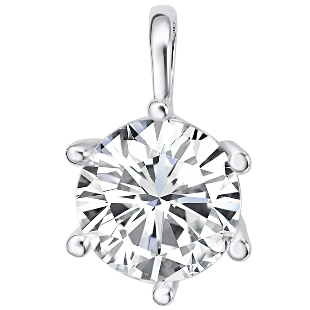 Rafaela Donata Pendentif dec ristaux Swarovski Laiton Orné de cristaux Swarovski en Argent porte-bijoux