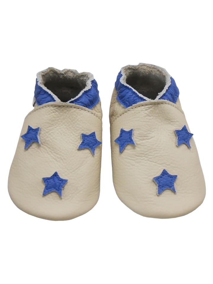 Yalion Leder-Krabbelschuhe 