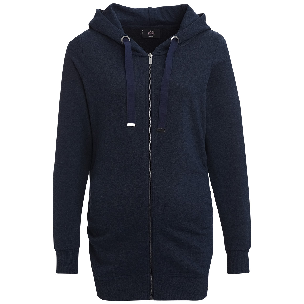 Damen Umstands-Sweatjacke mit Kapuze