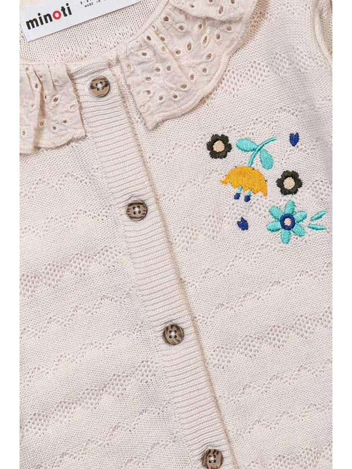 Minoti Cardigan Fleurs 4 in grau günstig kaufen 74/80
