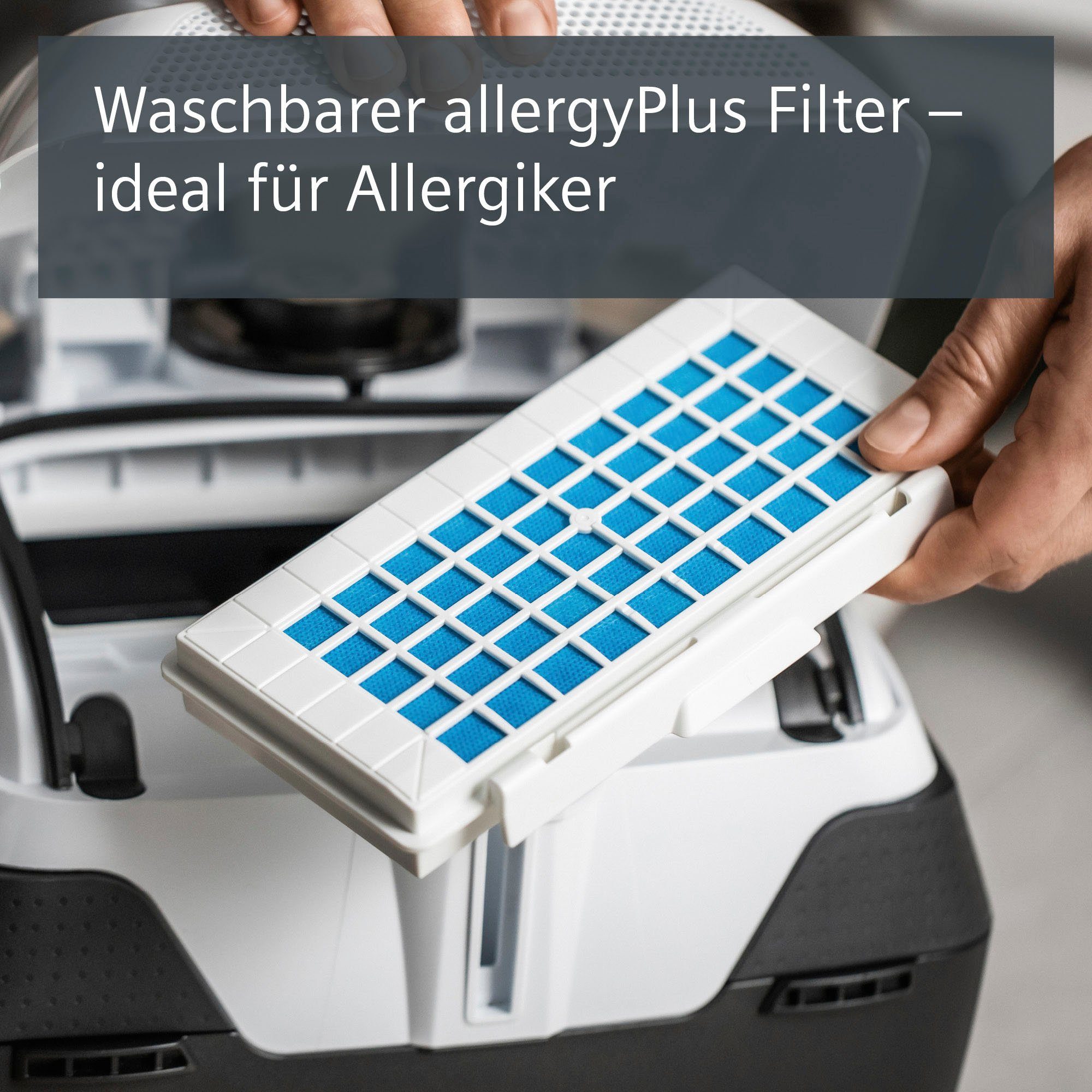 SIEMENS Bodenstaubsauger VSZ7442S, 650 W, mit Beutel, besonders leise, inkl. Hartbodendüse, Fugendüse und XXL-Polsterdüse