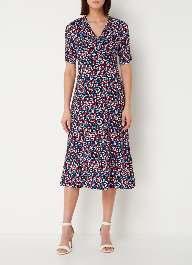 Abito midi in jersey stampato Anela di Hobbs
