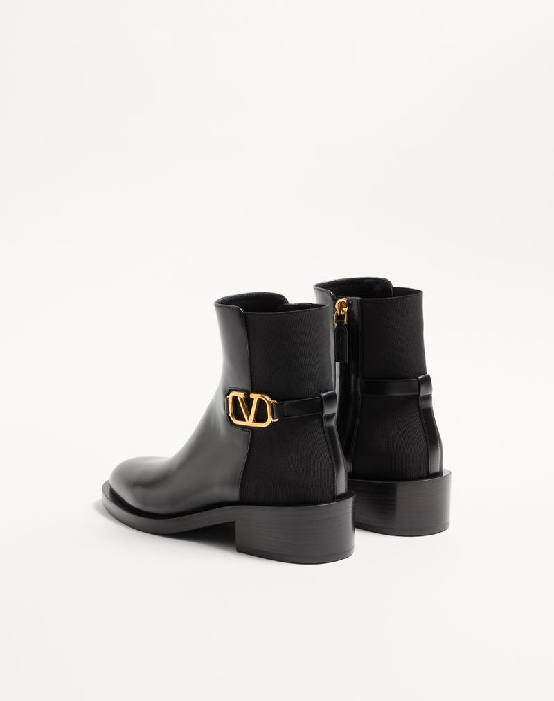 Bota VLogo Signature em couro de bezerro 30 mm