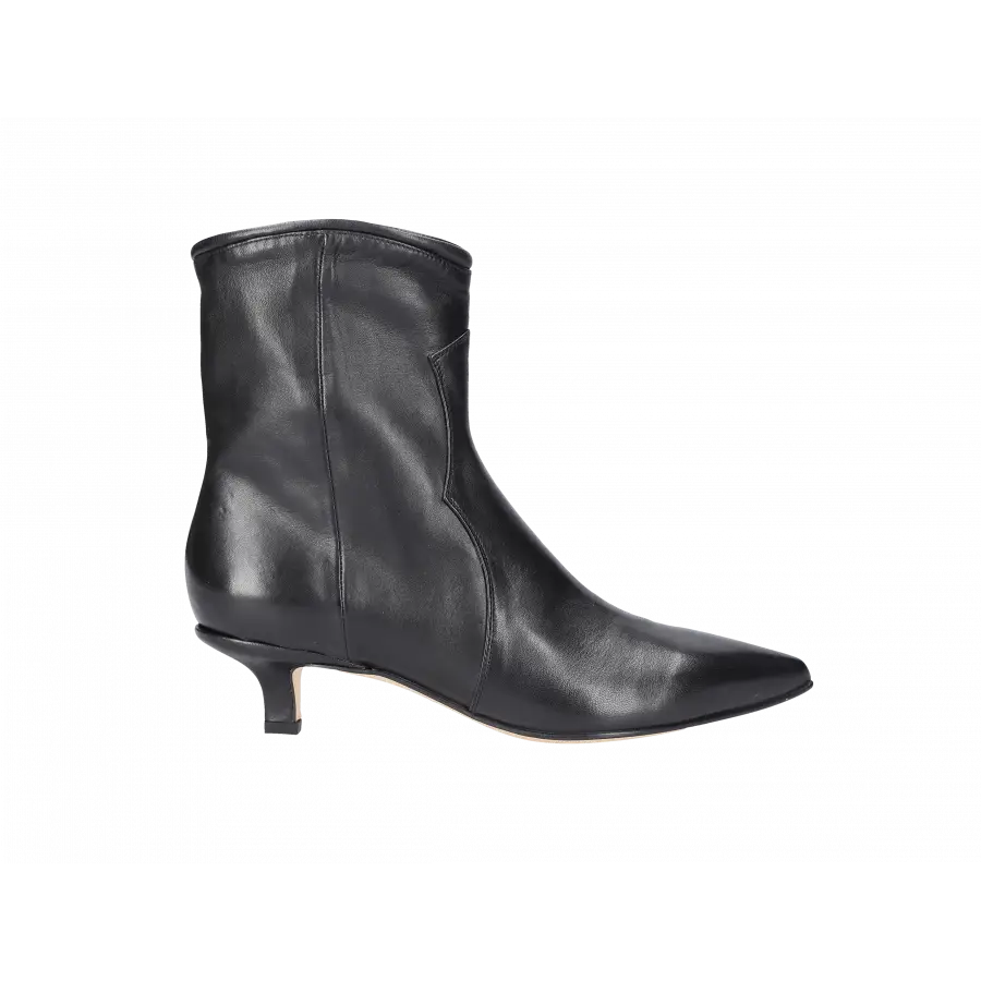 Pomme D`OR - Klassische Stiefeletten 4907 Nappaleder - schwarz