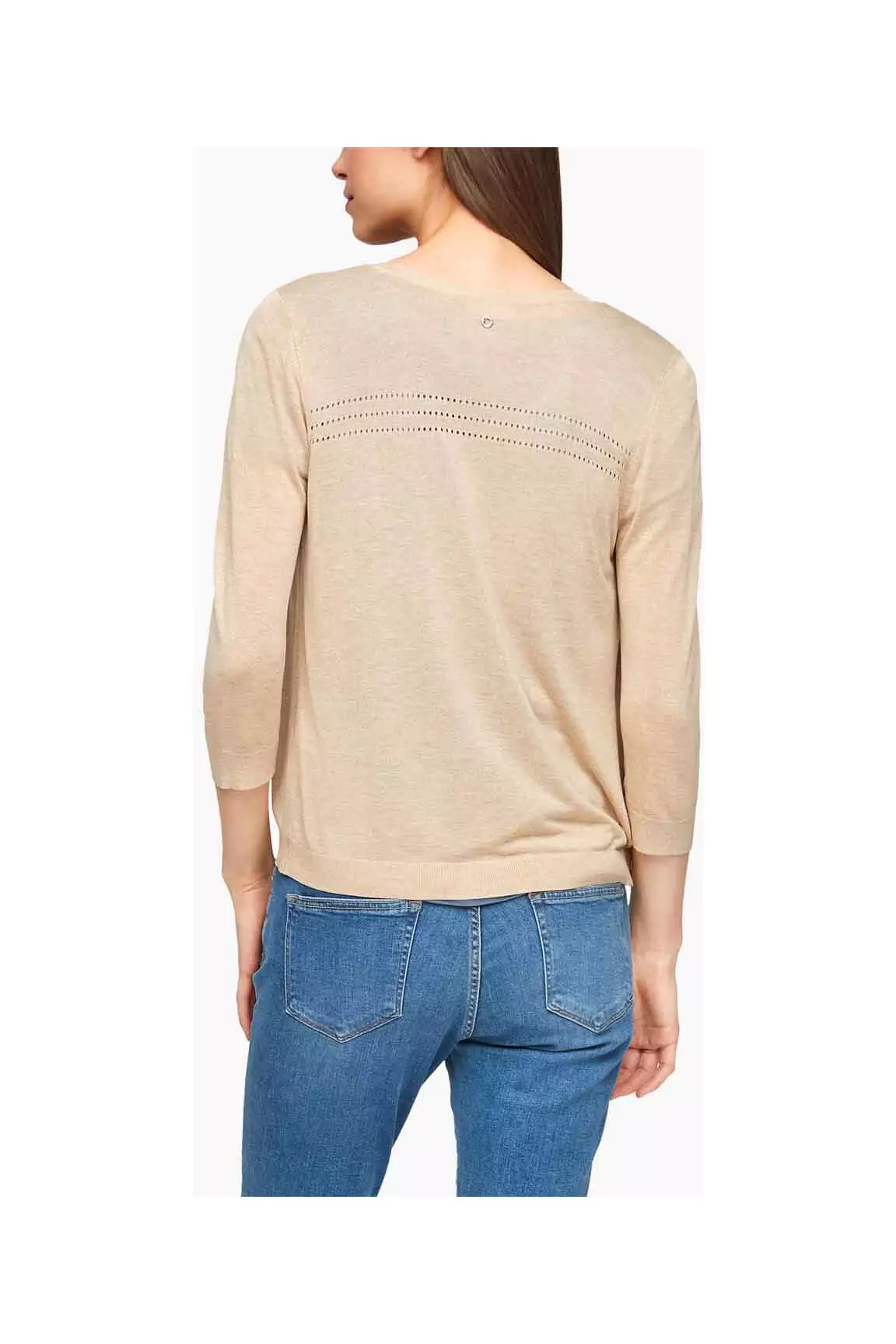 S Oliver Cardigans Femme couleur beige