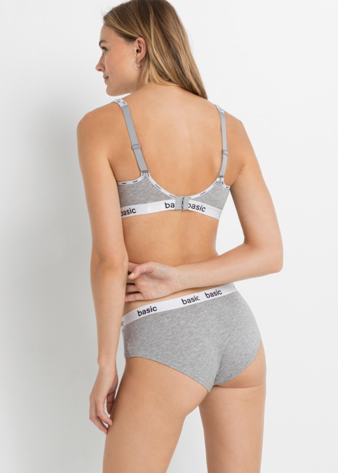 Panty mit Bio-Baumwolle (2er Pack)