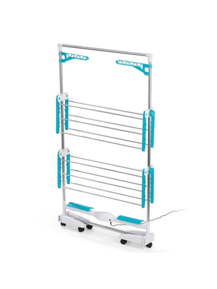 EASYmaxx Wäscheständer elektrisch 17W weiß/türkis günstig kaufen onesize