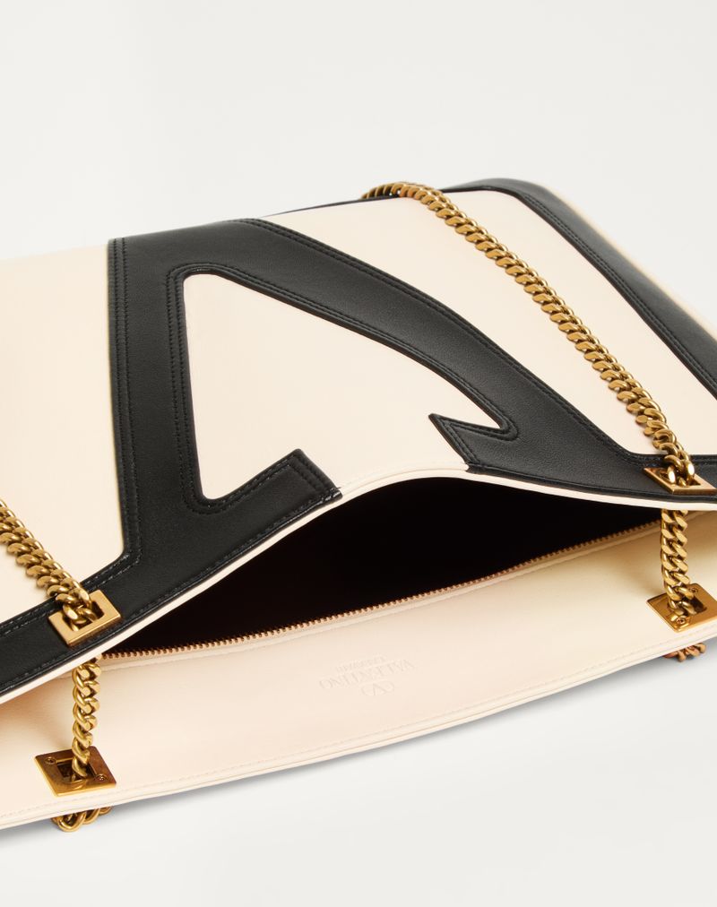 Valentino Garavani Viva Superstar Bolsa Média Nappa