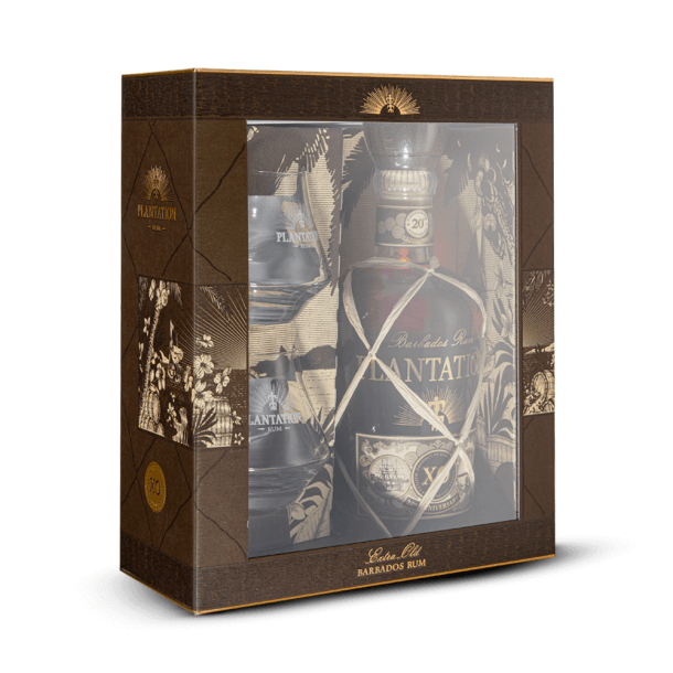 Coffret Plantation XO 20th Anniversary + 2 Verres