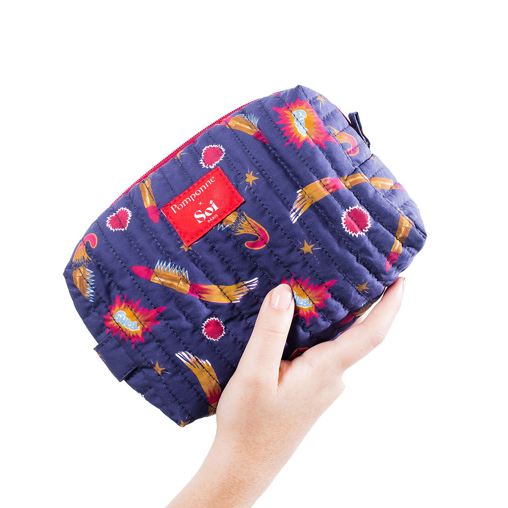 pomponne Trousse Pomponne x Soi Paris : mascara et rouge à lèvres Coffret
