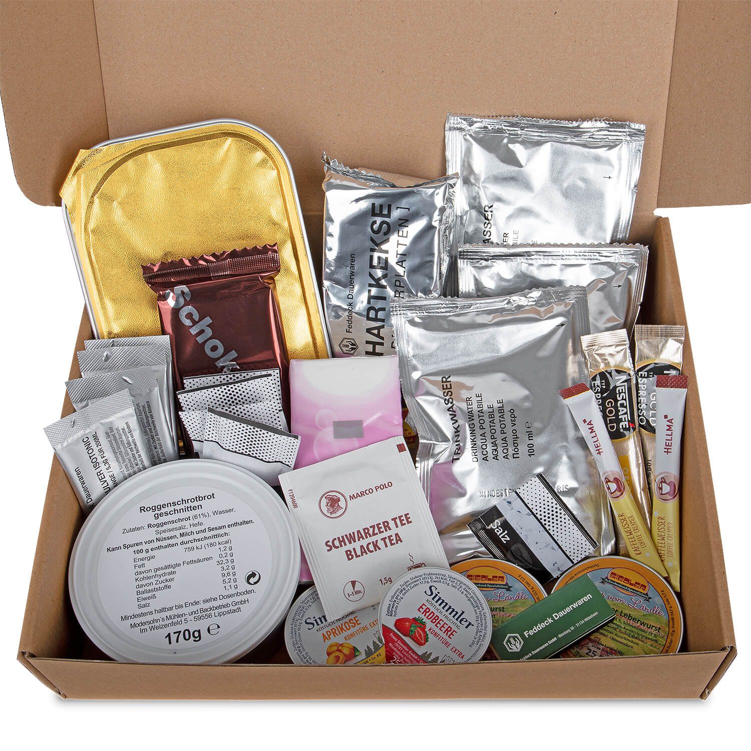 EPA Einmannpackung Typ IV Hähnchenstreifen m. Kartoffeln und Gemüse
