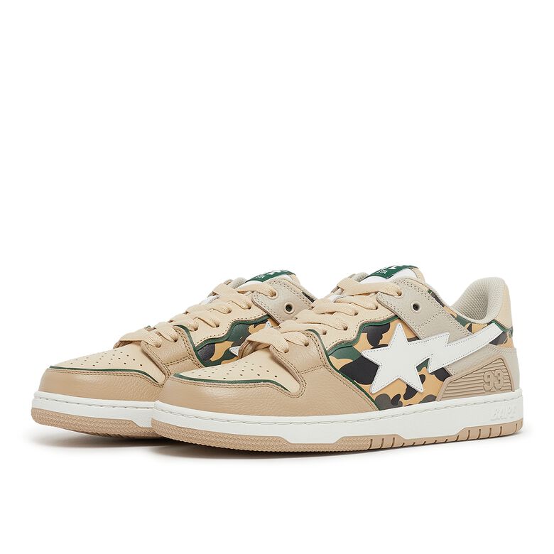 A Bathing Ape Bape SK8 Sta #4 M2 beige
