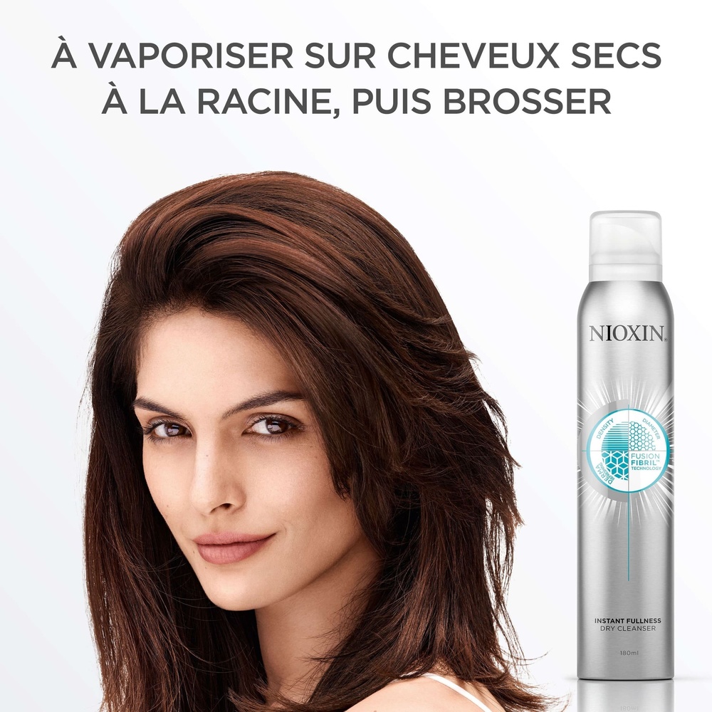 Nioxin NIOXIN INSTANT FULLNESS 180ML Shampooing sec pour des cheveux à l'apparence plus dense et plus épaisse
