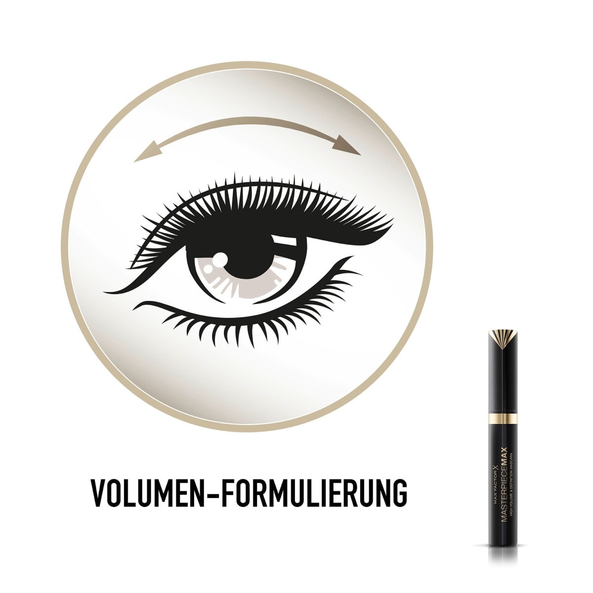 Mascara Masterpiece Max 01 Black, 7,2 ml