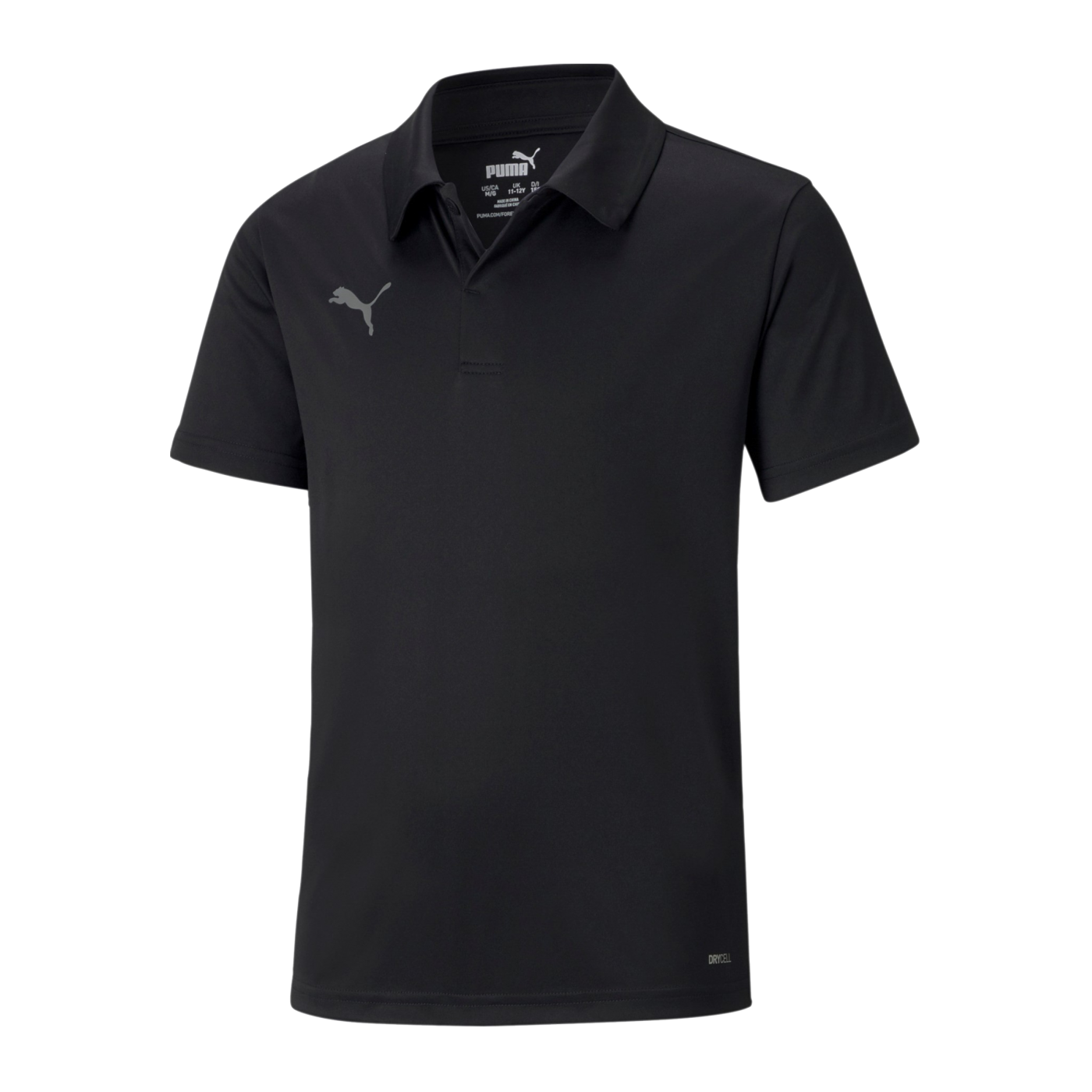 PUMA teamLIGA Sideline Polo Kids Schwarz F03