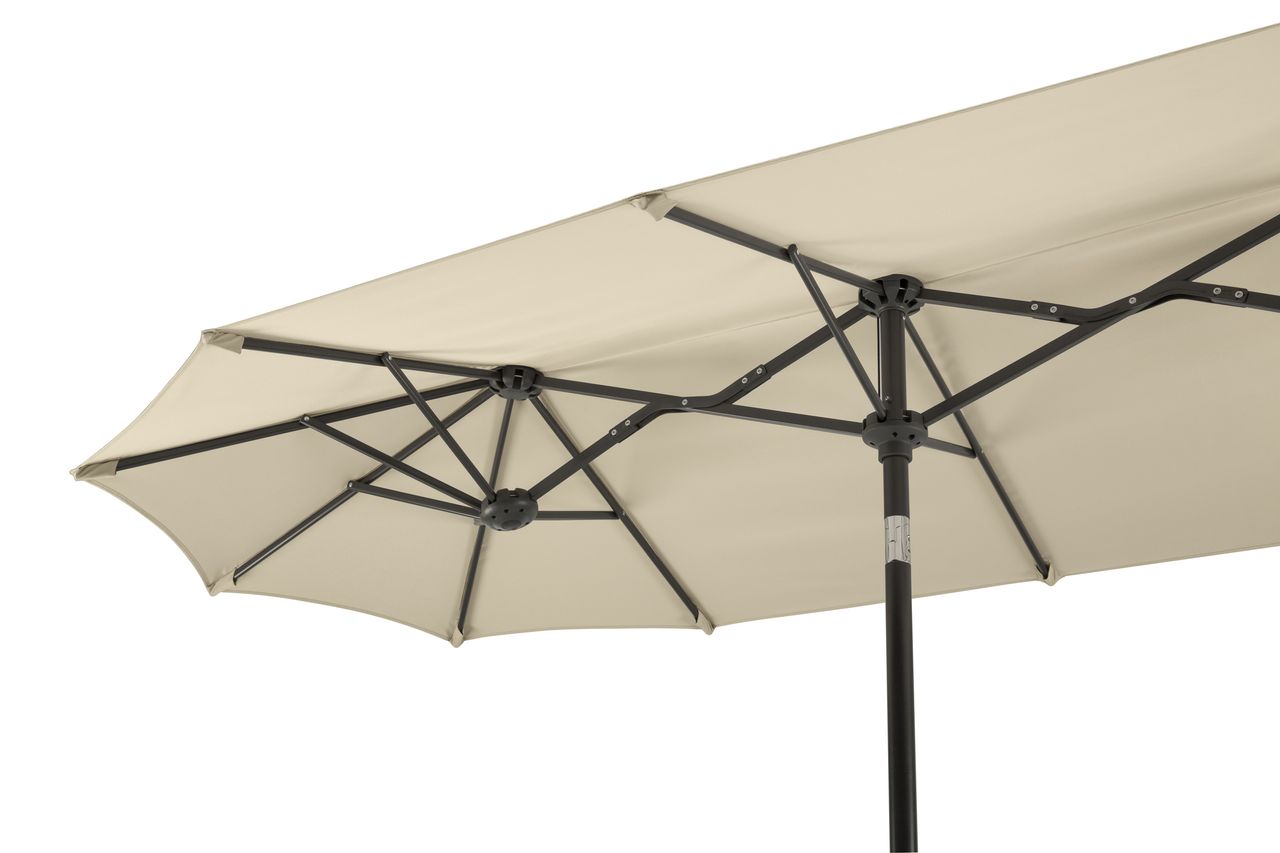 Schneider Schirme Schneider Sonnenschirm SALERNO ca. 300 x 150 cm, natur