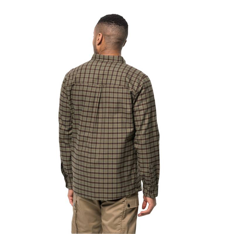 Jack Wolfskin BERGWEG SHIRT M Langarmshirt Herren