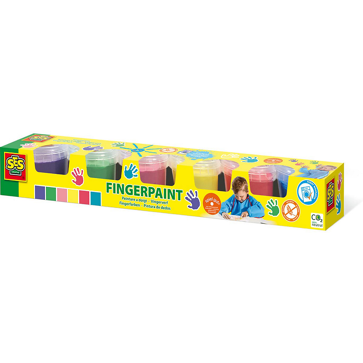 Fingerfarben 6 Farben