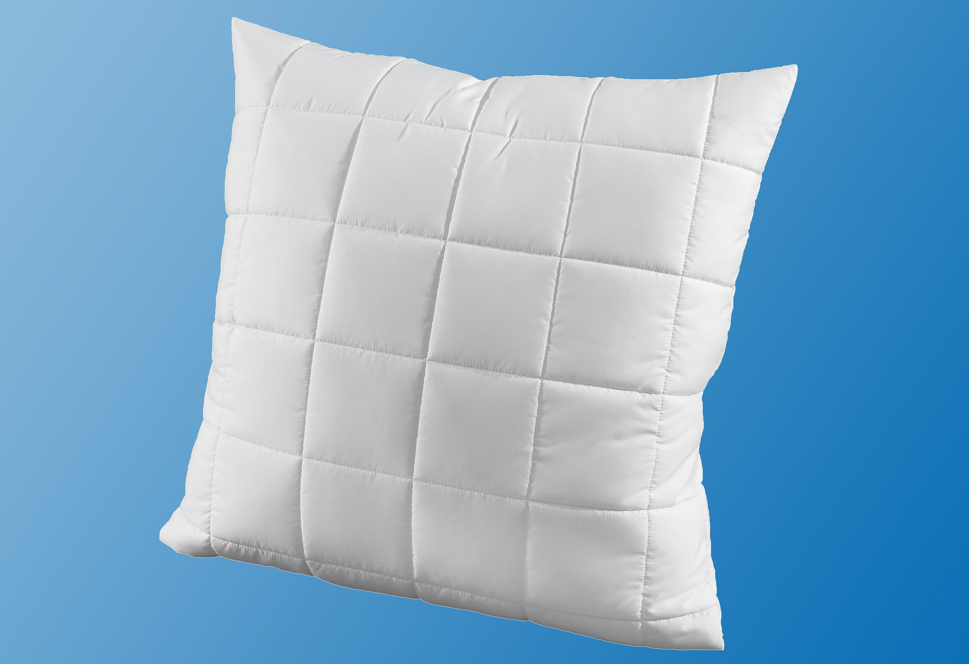 Microfaserbettdecke + Kopfkissen, Warmmax, f.a.n. Schlafkomfort, Füllung: f.a.n Polytherm (Bettdecke), Faserbällchen (Kopfkissen), Bezug: Microfaser, kuscheliges Schlafgefühl, kochfeste Qualität