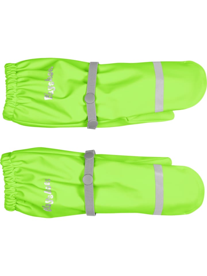 Playshoes Matschhandschuh mit Fleece-Futter in Neongrün günstig kaufen