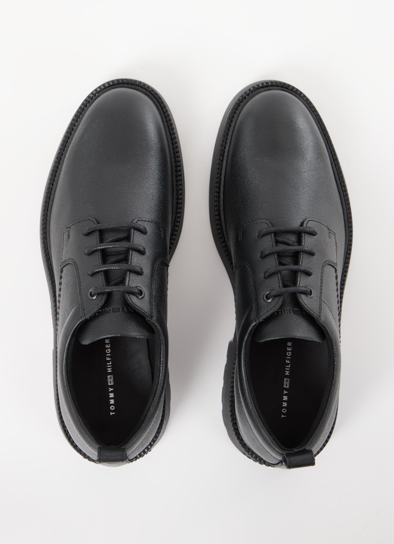 Tommy Hilfiger  Veterschoen van leer