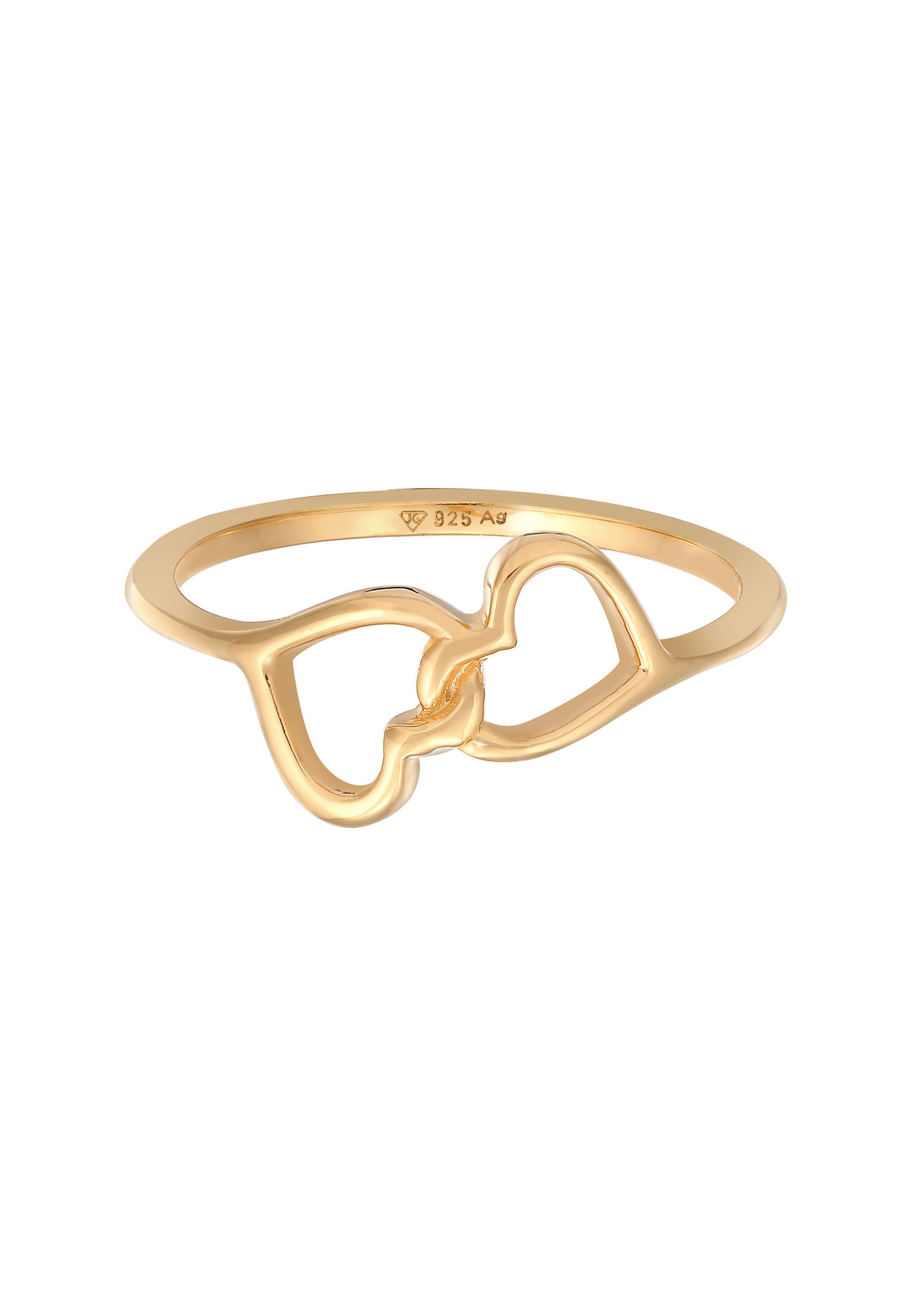 Bracciale da donna Elli con simbolo del cuore intrecciato in argento sterling 925