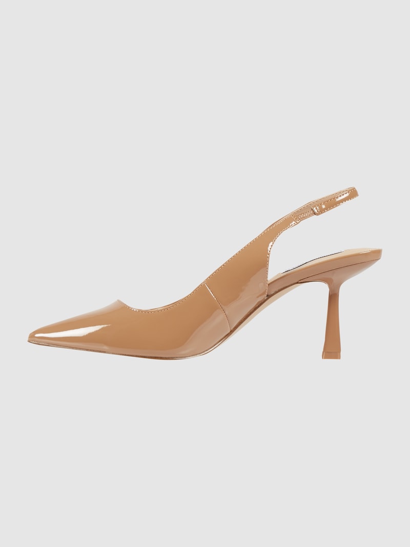 Pumps mit Slingback in camel
