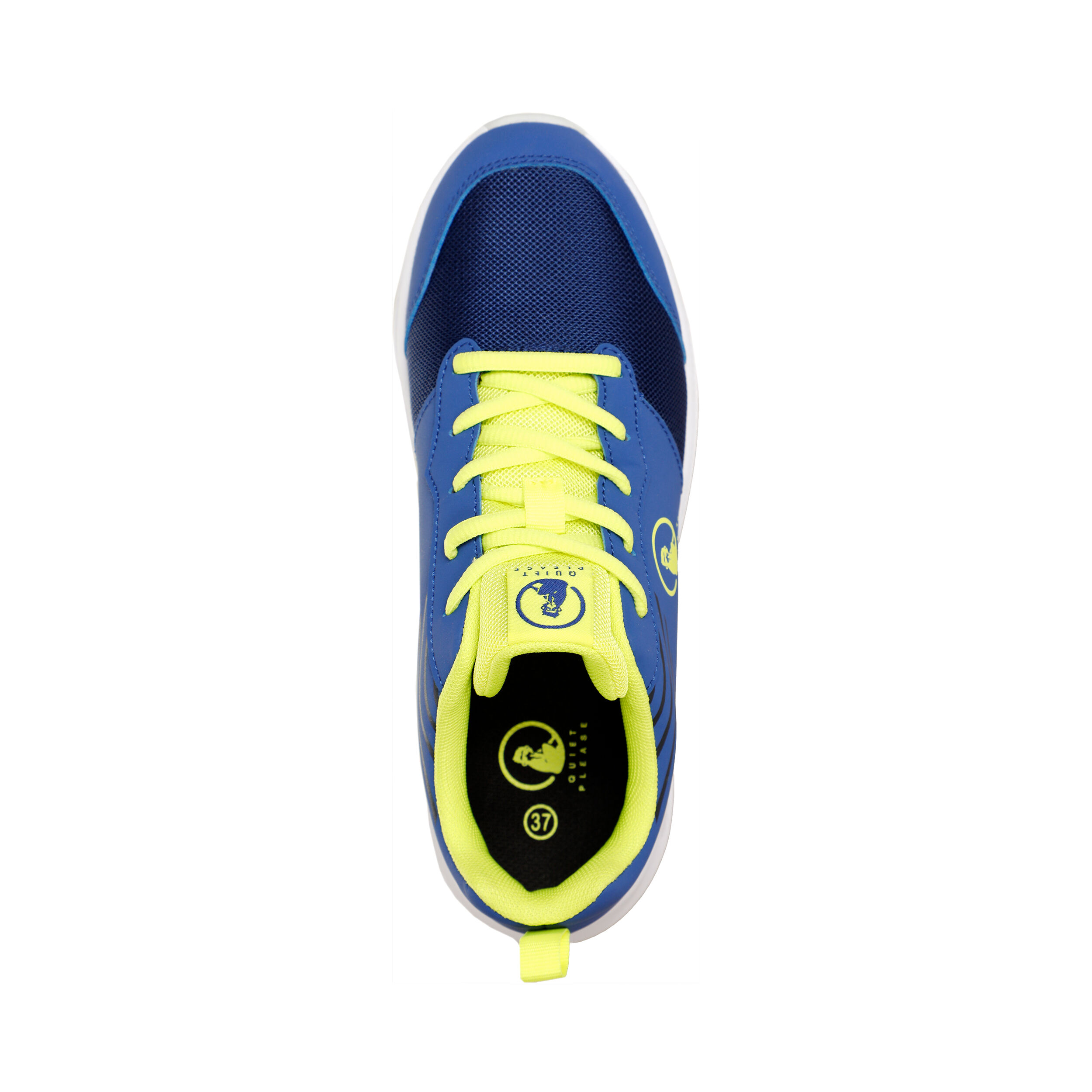 Courtstyler Lace Up Allcourtschuh Kinder - Blau, Gelb