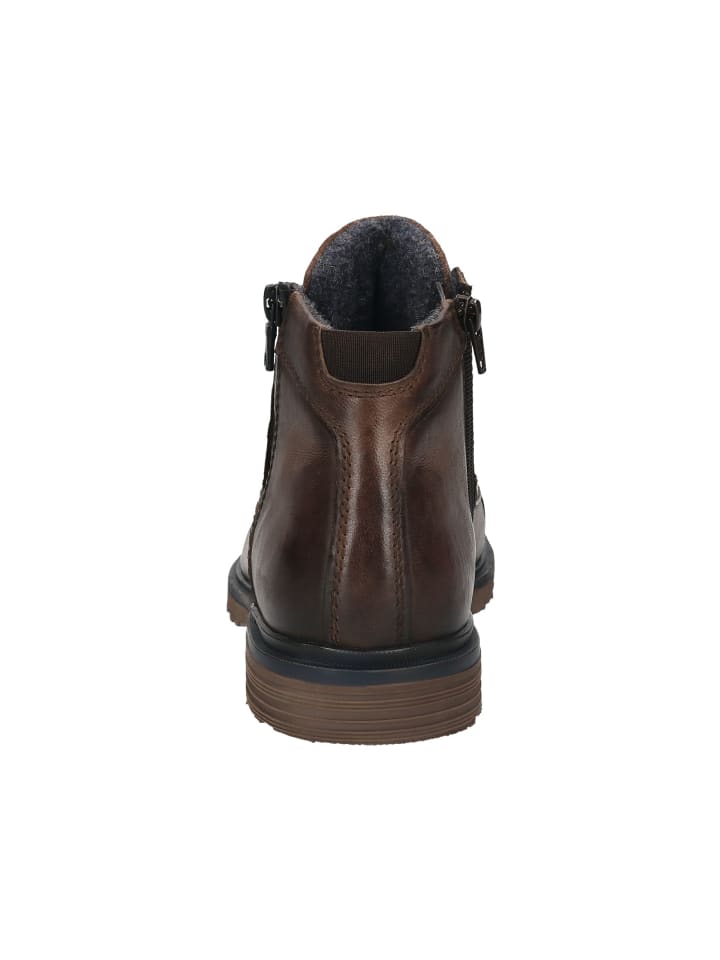 Bugatti Schnürstiefel in braun günstig kaufen