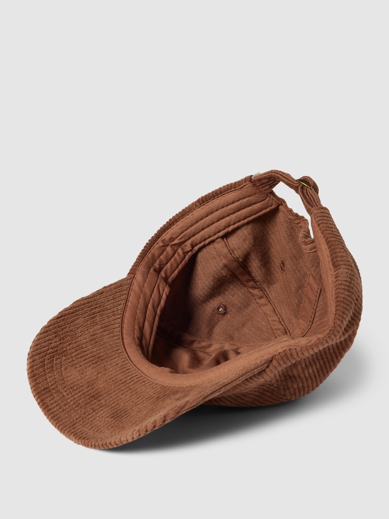 Cap aus Cord Modell 'Cord Surf' in hellbraun