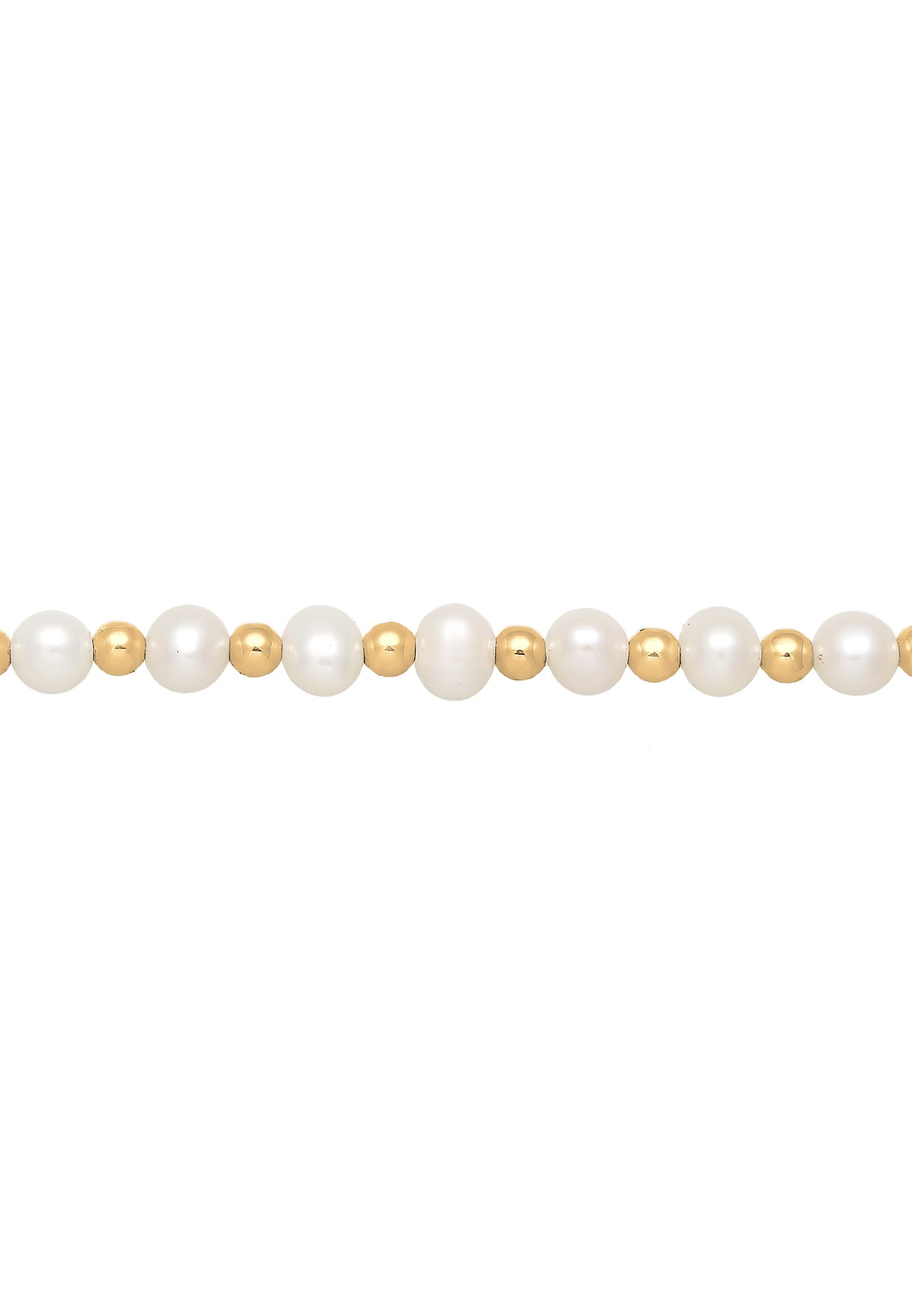 Collana girocollo elegante da donna Elli PREMIUM con perle coltivate d'acqua dolce in argento sterling 925 placcato oro