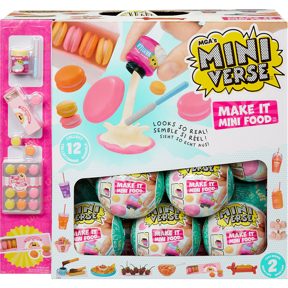 MGA's Miniverse- Make It Mini Foods: Cafe Serie 2B, sortiert