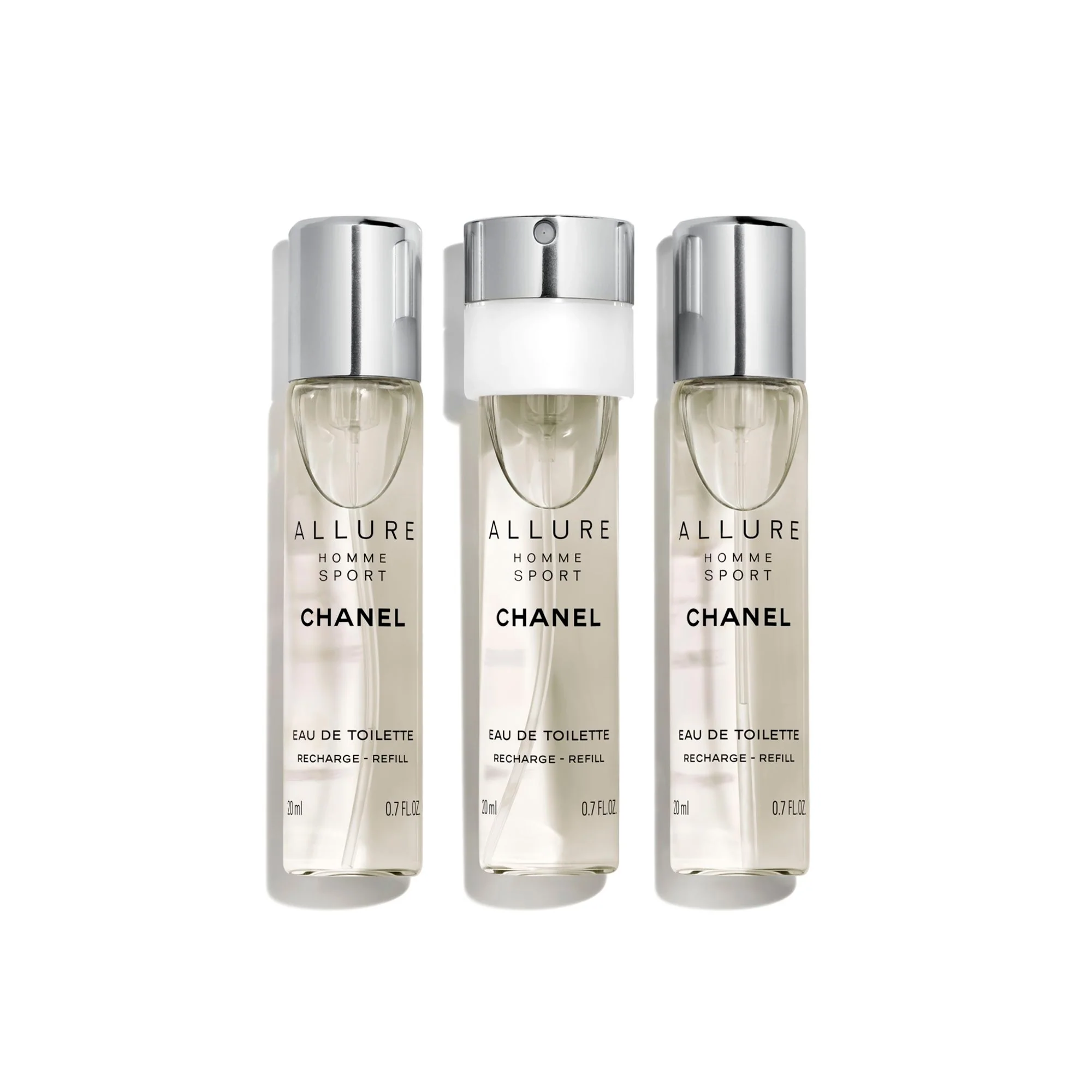 ALLURE HOMME SPORT - TWIST ÉS SPRAY UTÁNTÖLTÉS KÉSZLET – EAU DE TOILETTE