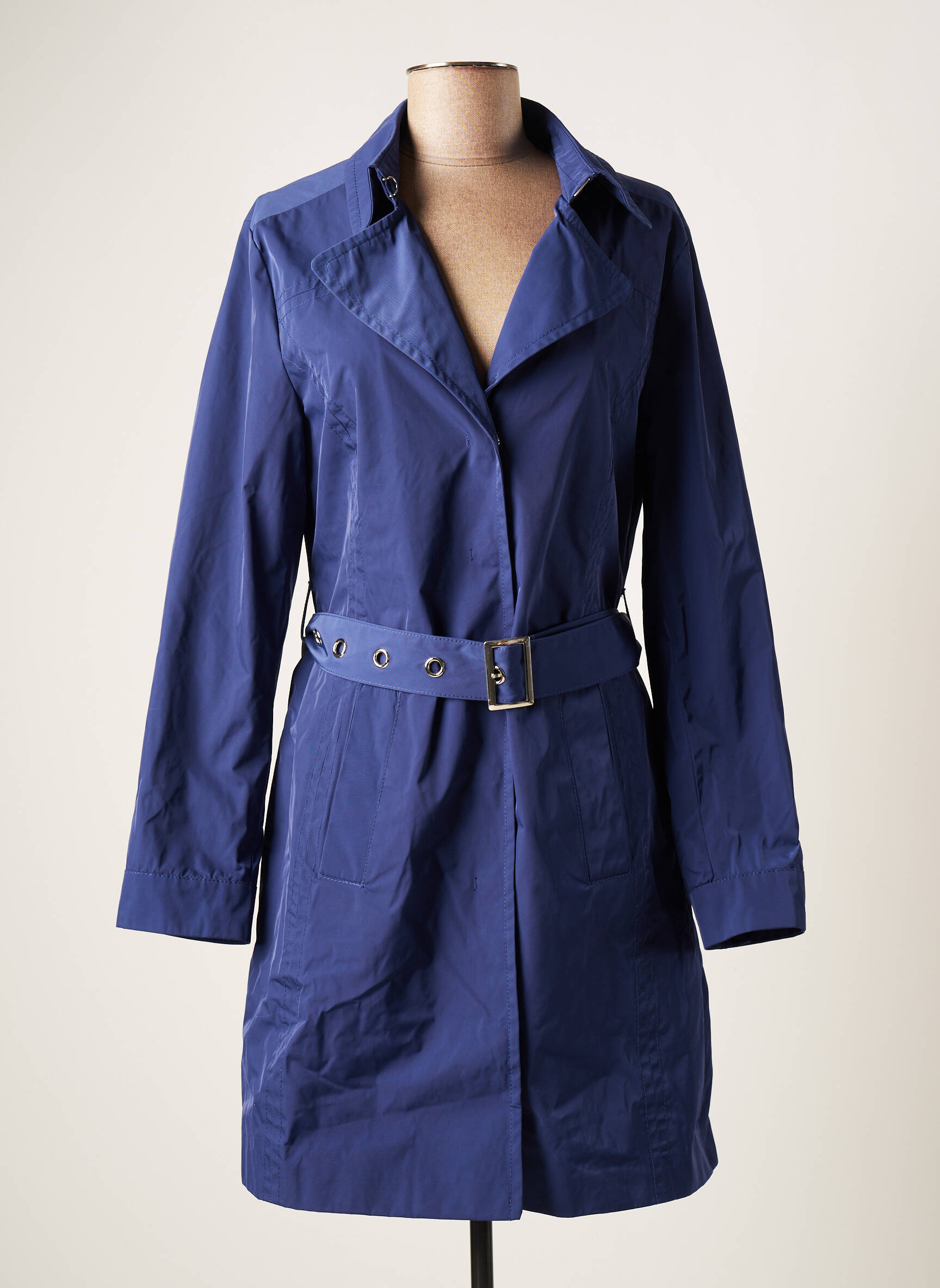 S Oliver Impermeables Trenchs Femme couleur bleu