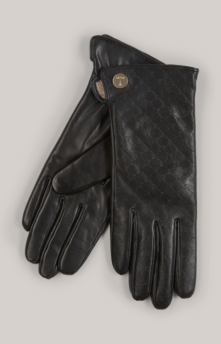 Lederhandschuhe in Schwarz