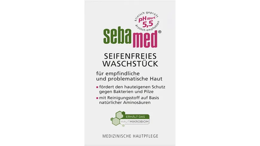 Sebamed seifenfreies Waschstück 150 g