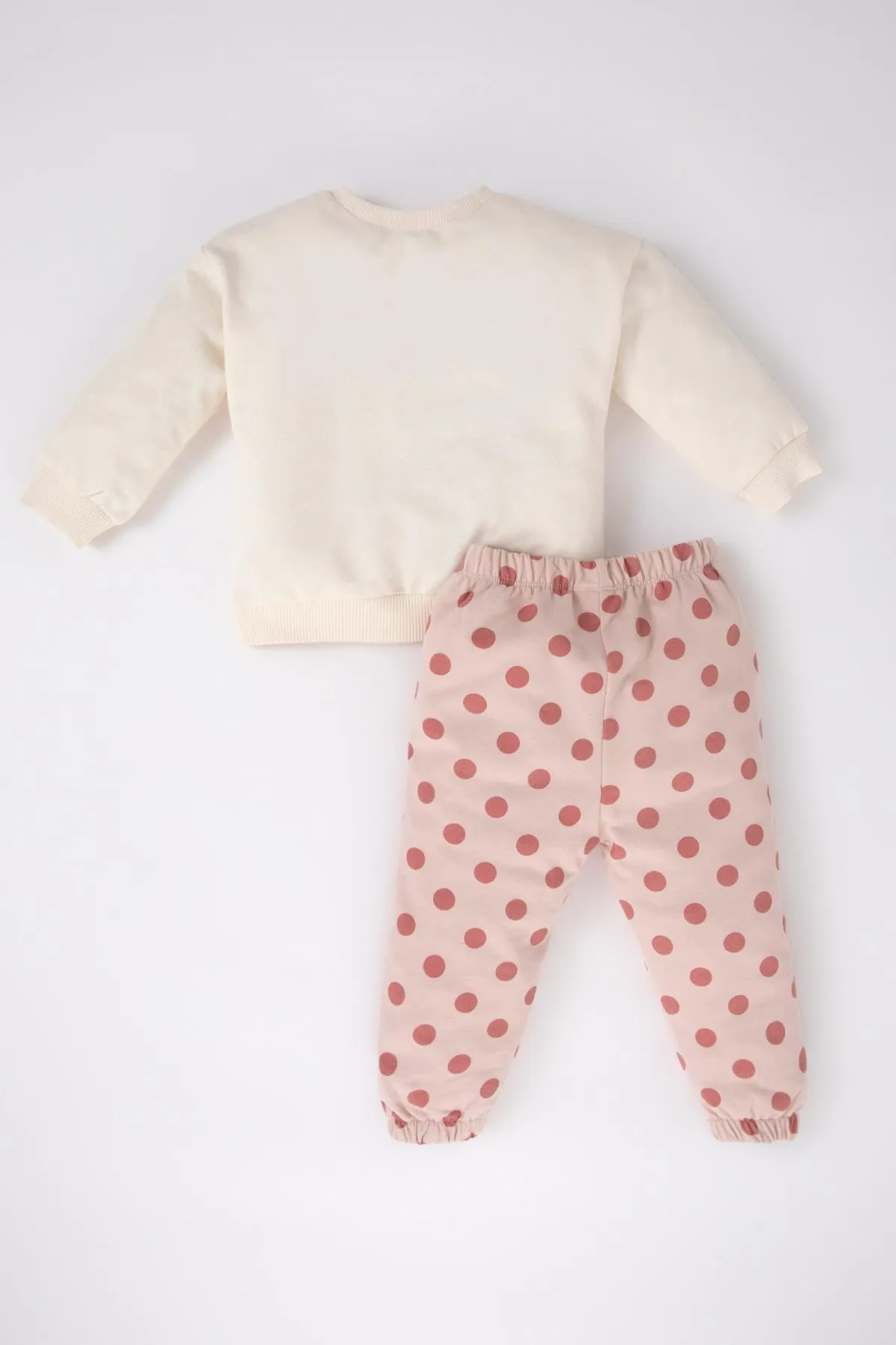 DeFacto  Bedruckte Sweatshirt-Jogginghosen für Babys im 2er-Set