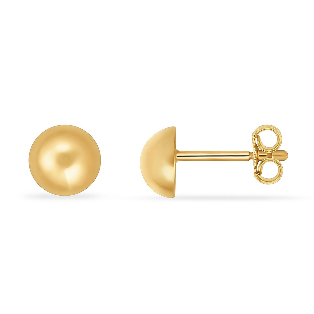 FAVS Boucles d'oreilles à fermoir à poussette 375 Or jaune Boucles d'oreilles