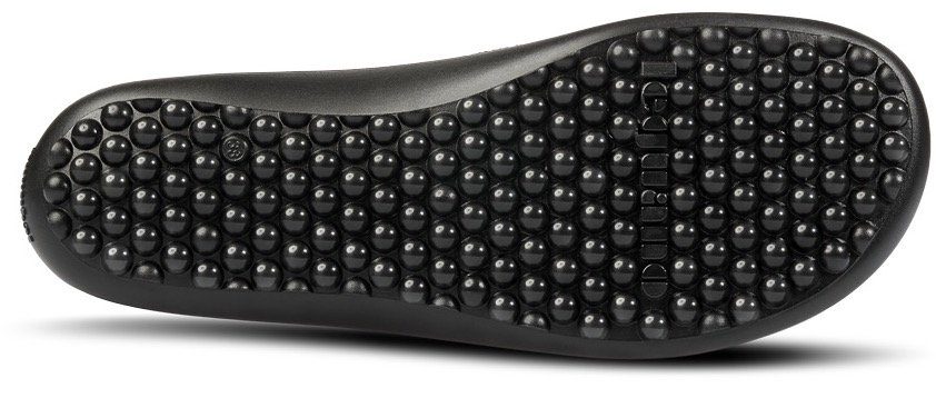 Leguano TANGO Barfußschuh mit Zierschleife und Glitzer