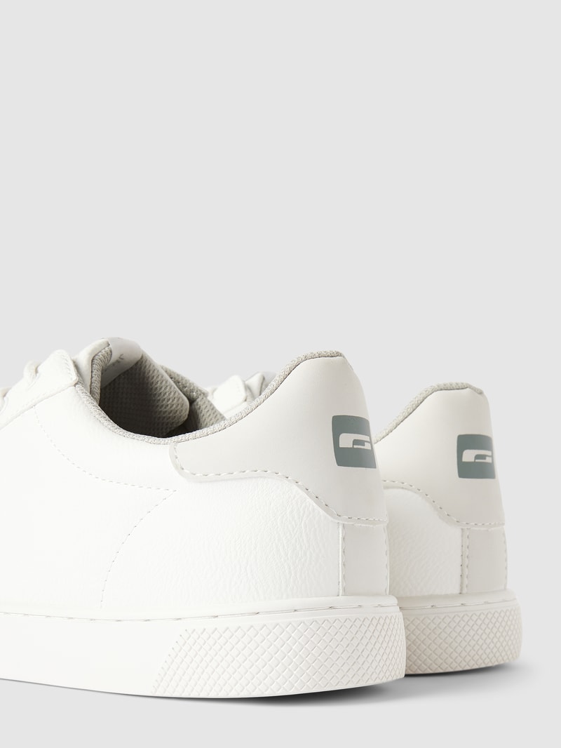 Sneaker mit Label-Details Modell 'TRENT' in weiß