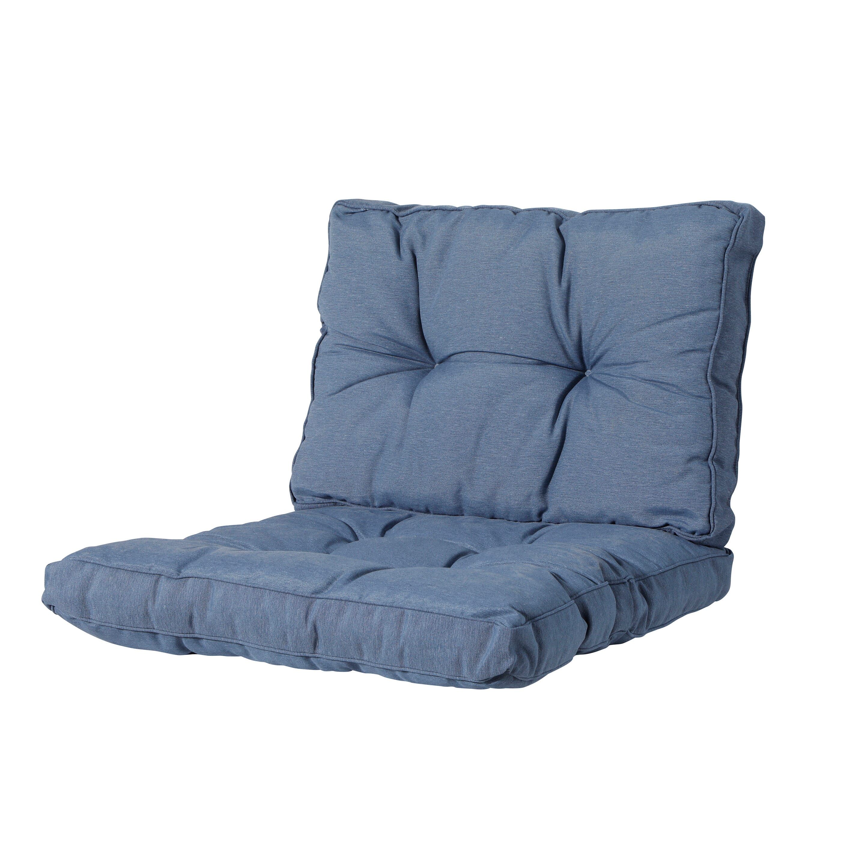 Madison Panama Saphirblau 73 x 43 Lounge-Kissen